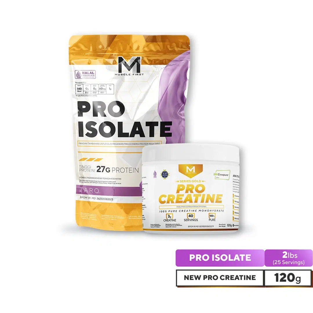 Pro Creapure 120g x Pro Isolate 2lb