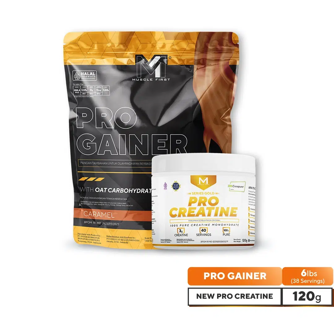 Pro Gainer 6lb x Pro Creapure 120g